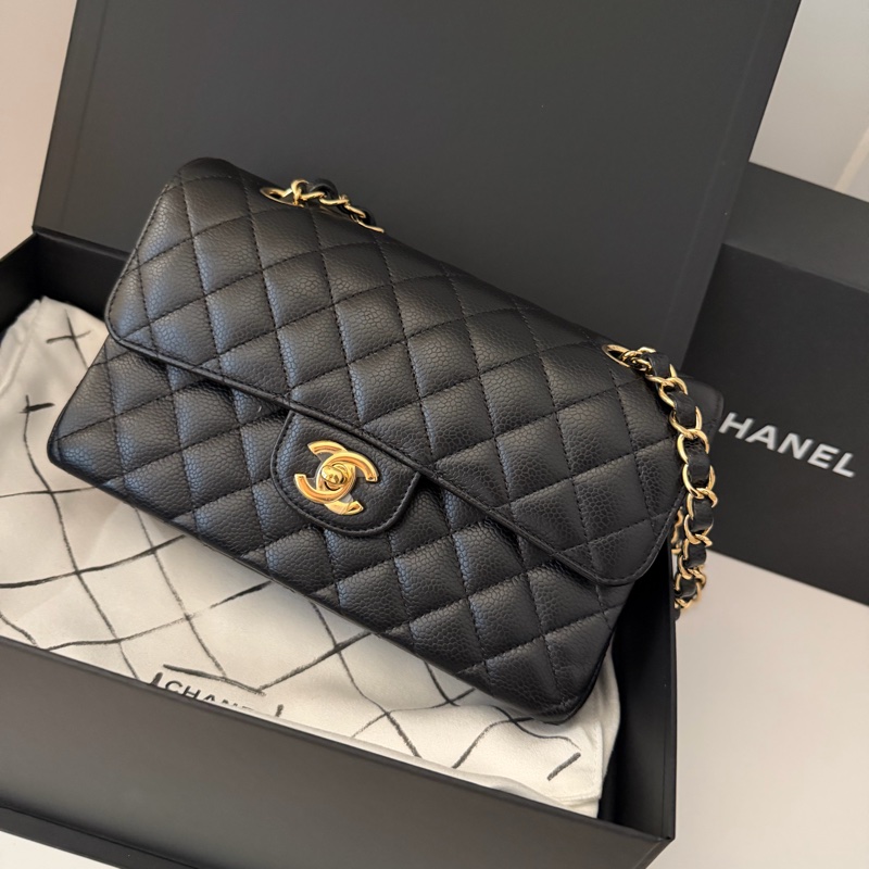 Chanel cf23 荔枝黑金 98新 晶片-0