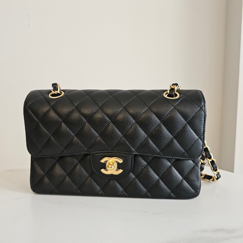 Chanel cf23 荔枝黑金 98新 晶片-1