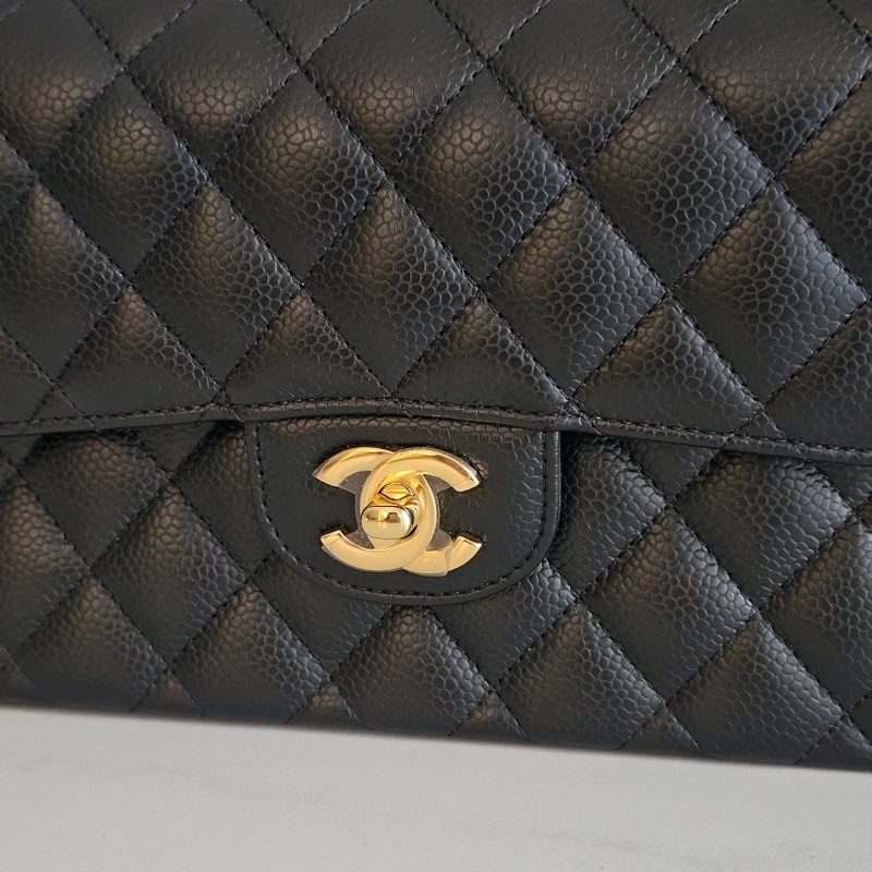 Chanel cf23 荔枝黑金 98新 晶片-2