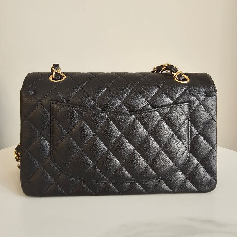 Chanel cf23 荔枝黑金 98新 晶片-5