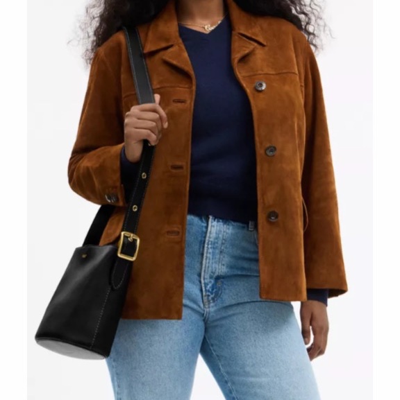 Coach 女士 Bleecker Bucket 單肩包均碼碼21cm*12cm*21.5cm-4