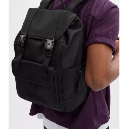 Coach 男士 League Flap 背包均碼碼29cm*15cm*41.5cm-5