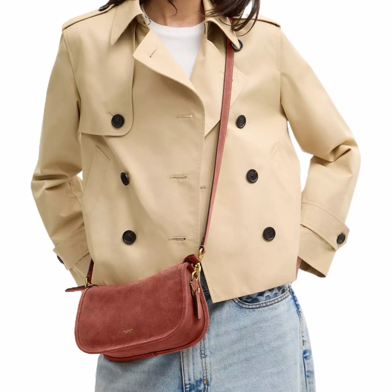 Coach 女士 Waverly 單肩包均碼碼24.13cm*8.2cm*13.97cm-7