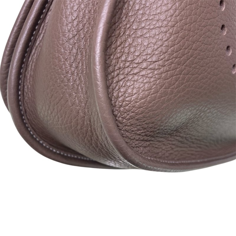 HERMES EVELYNE III 29 大象灰 牛皮 金扣-5