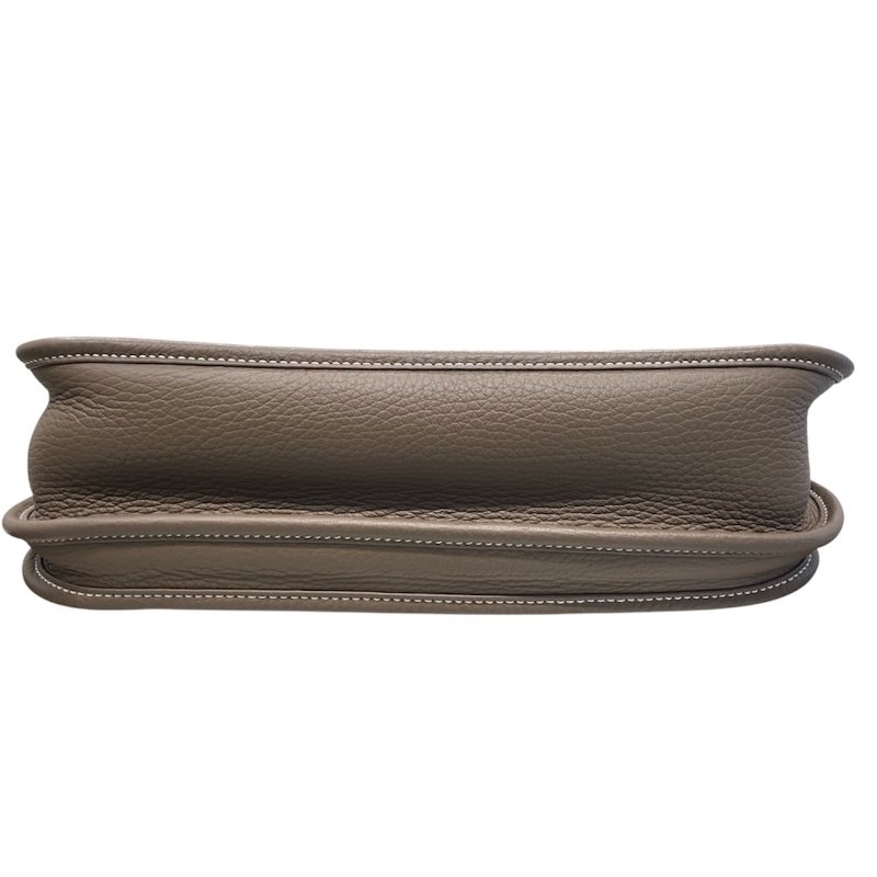 HERMES EVELYNE III 29 大象灰 牛皮 金扣-8