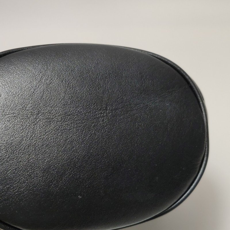 Gucci GG Marmont迷你牛皮V紋絎縫雙G標誌水桶包斜背包單肩包-19