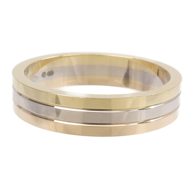 CARTIER 18K黃金/白金/玫瑰金Vendome Louis Ring鑽石戒指Cartier#59/US#10.5-6