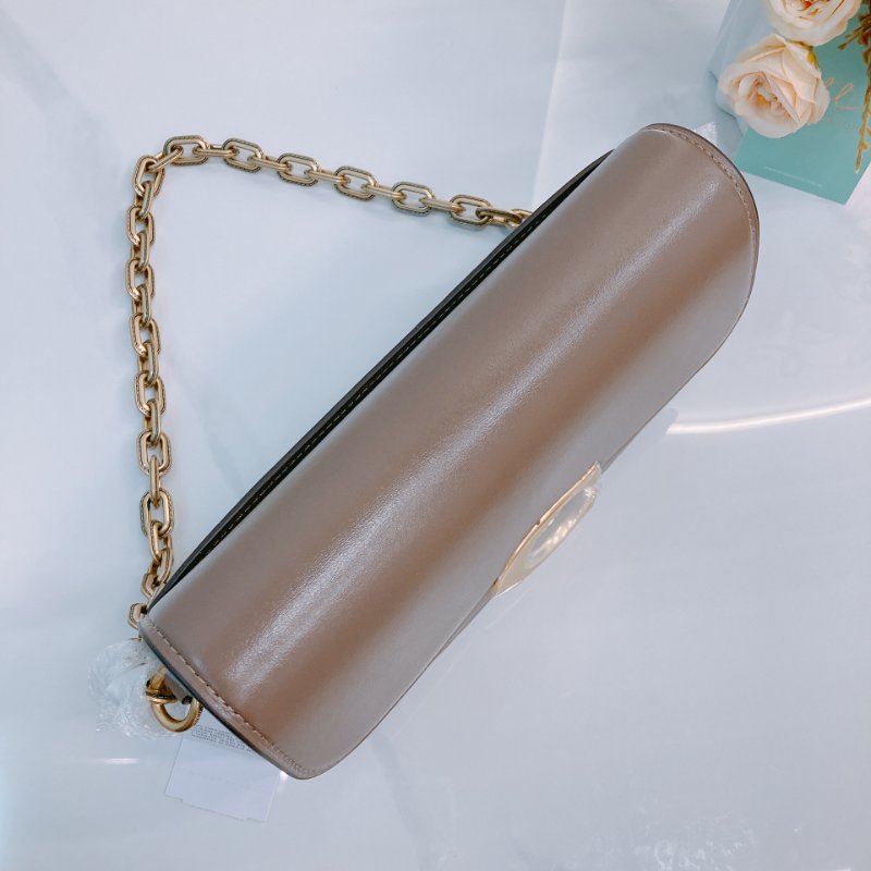 MS0655 Coach 蔻馳翻蓋式兩用包包 Idol 23 Calfskin Brown-9