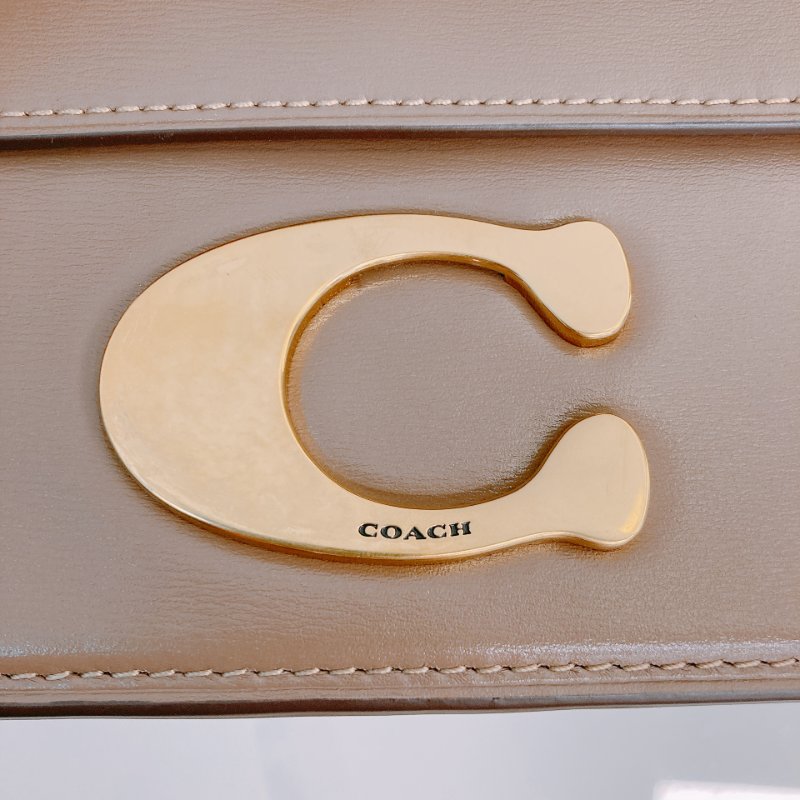 MS0655 Coach 蔻馳翻蓋式兩用包包 Idol 23 Calfskin Brown-11