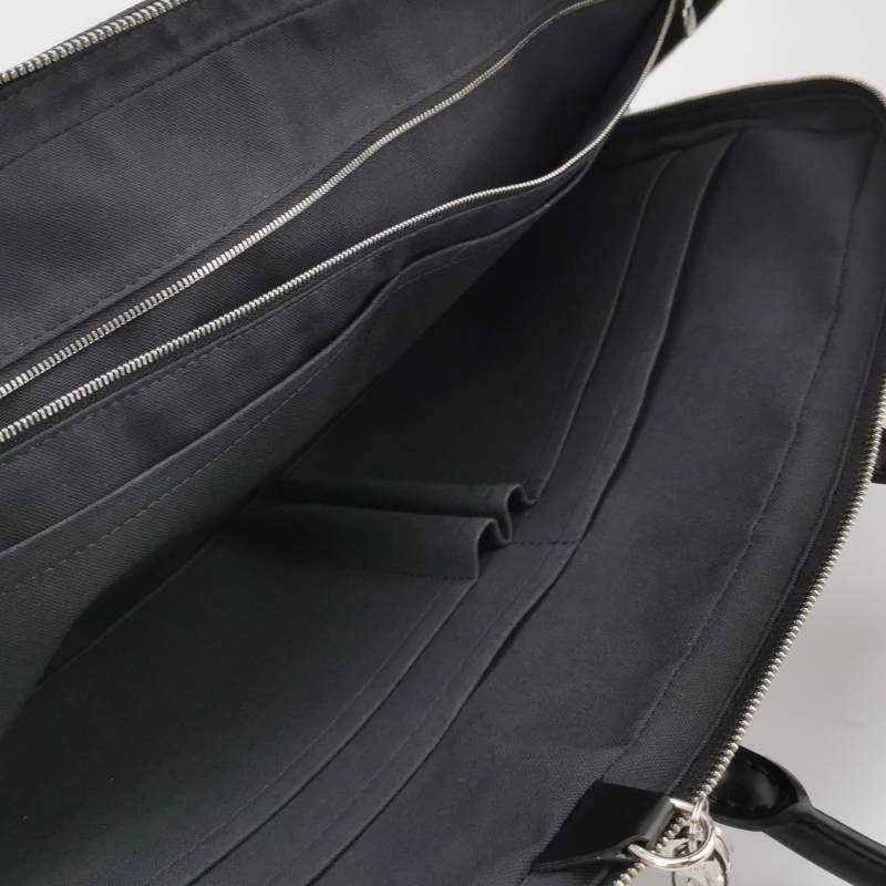 Louis Vuitton(LV) Porte Documents Voyage牛皮棋盤格矩形手提包-6