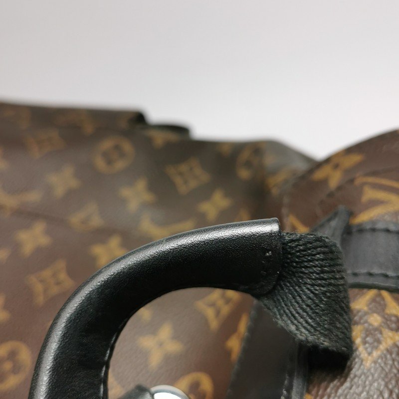 Louis Vuitton (LV) Christopher中型牛皮Monogram印花垂蓋雙肩包晶片款-20