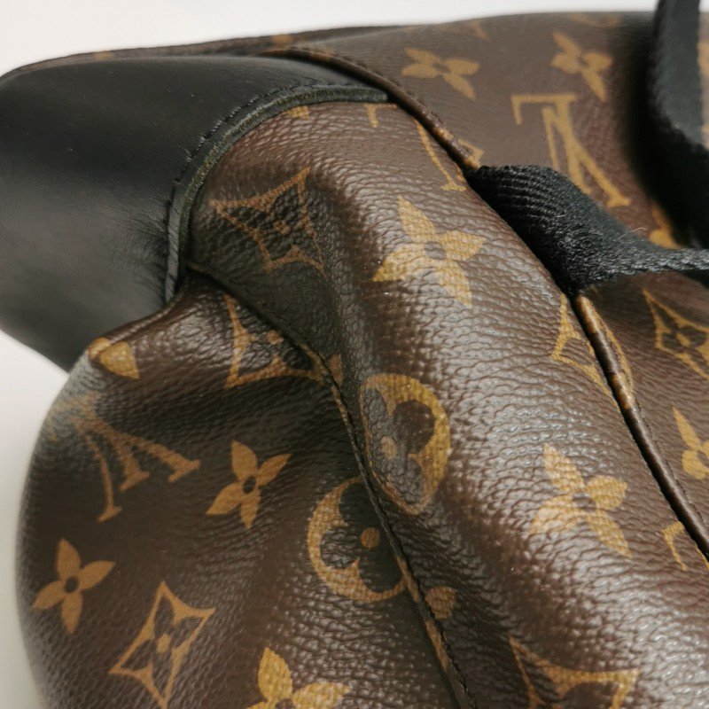 Louis Vuitton (LV) Christopher中型牛皮Monogram印花垂蓋雙肩包晶片款-24