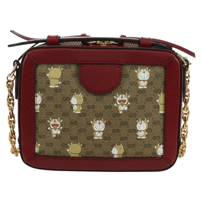 【日本直送】GUCCI Micro GG Supreme Doraemon 聯名款 PVC 包 655596 正品 YKZ730SAM-1