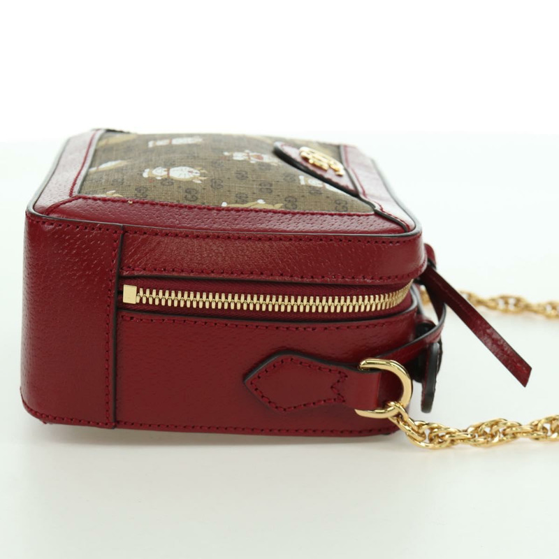 【日本直送】GUCCI Micro GG Supreme Doraemon 聯名款 PVC 包 655596 正品 YKZ730SAM-3