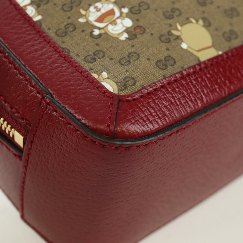 【日本直送】GUCCI Micro GG Supreme Doraemon 聯名款 PVC 包 655596 正品 YKZ730SAM-8