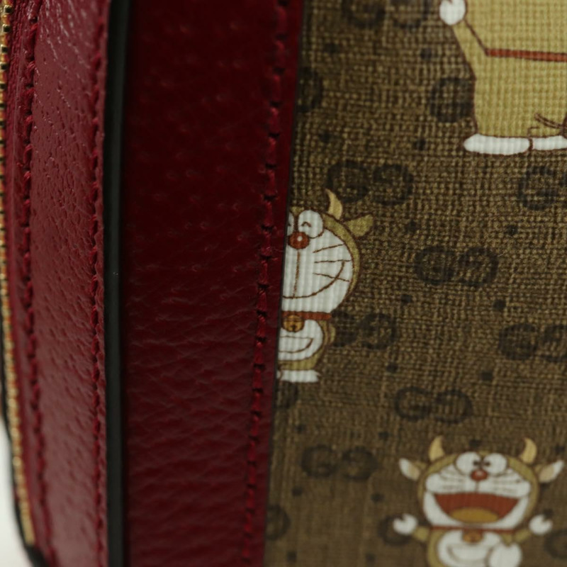 【日本直送】GUCCI Micro GG Supreme Doraemon 聯名款 PVC 包 655596 正品 YKZ730SAM-9