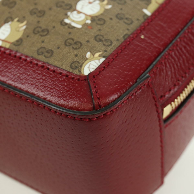 【日本直送】GUCCI Micro GG Supreme Doraemon 聯名款 PVC 包 655596 正品 YKZ730SAM-13