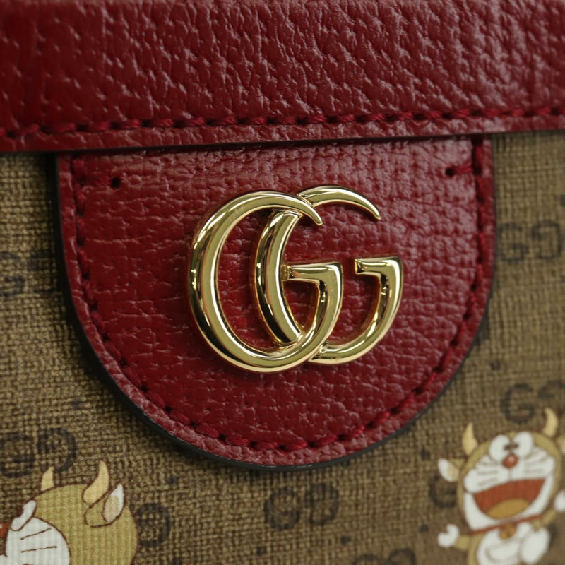 【日本直送】GUCCI Micro GG Supreme Doraemon 聯名款 PVC 包 655596 正品 YKZ730SAM-16