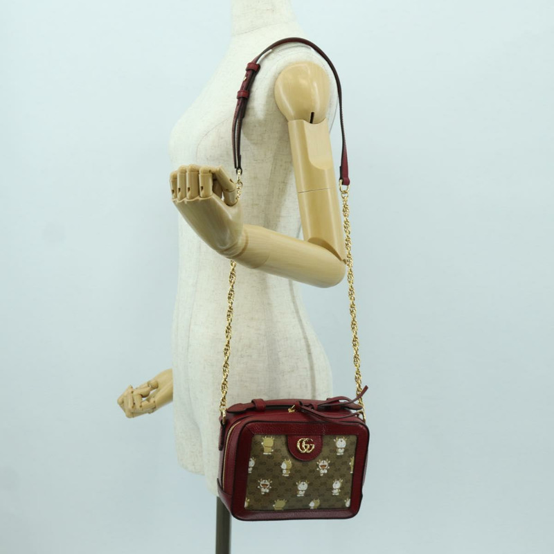 【日本直送】GUCCI Micro GG Supreme Doraemon 聯名款 PVC 包 655596 正品 YKZ730SAM-23