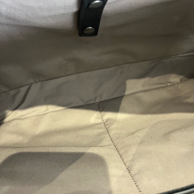 葆蝶家/Bottega Veneta 編織公文包 黑色 底長43 附件:肩帶-6