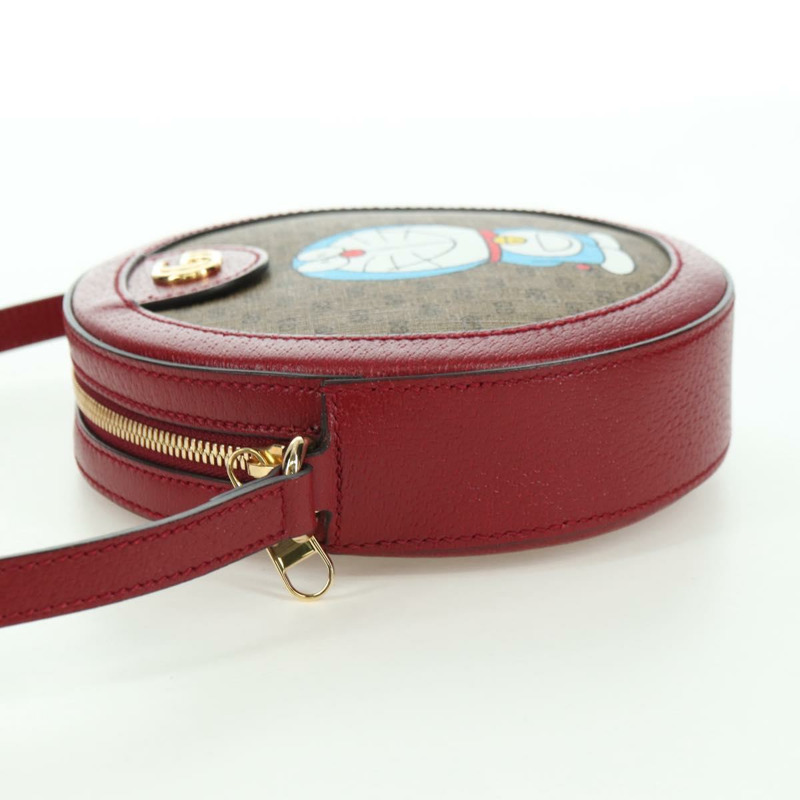 【日本直送】GUCCI Micro GG Supreme Doraemon x Fujiko-Pro 包 PVC 米色 625216 正品 BAZ631SM-2