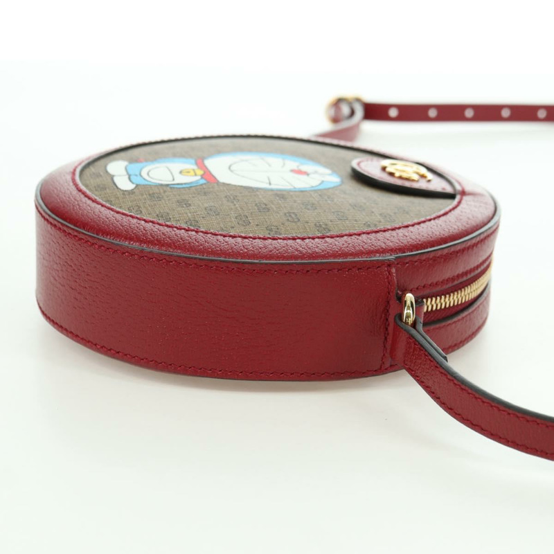 【日本直送】GUCCI Micro GG Supreme Doraemon x Fujiko-Pro 包 PVC 米色 625216 正品 BAZ631SM-3