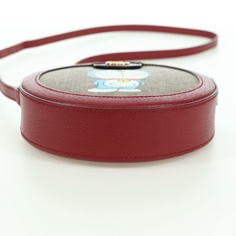 【日本直送】GUCCI Micro GG Supreme Doraemon x Fujiko-Pro 包 PVC 米色 625216 正品 BAZ631SM-4