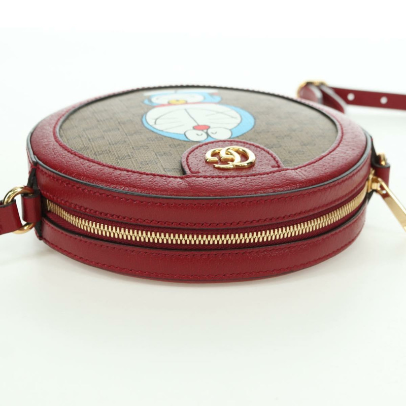 【日本直送】GUCCI Micro GG Supreme Doraemon x Fujiko-Pro 包 PVC 米色 625216 正品 BAZ631SM-5