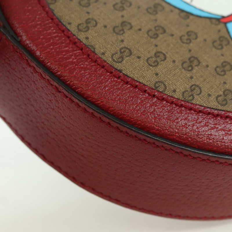 【日本直送】GUCCI Micro GG Supreme Doraemon x Fujiko-Pro 包 PVC 米色 625216 正品 BAZ631SM-8