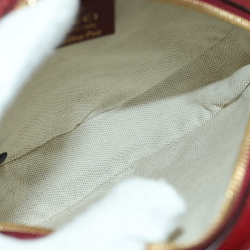 【日本直送】GUCCI Micro GG Supreme Doraemon x Fujiko-Pro 包 PVC 米色 625216 正品 BAZ631SM-10