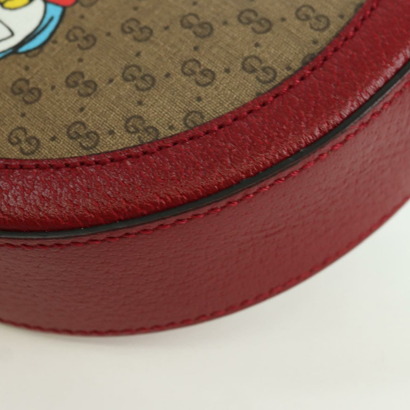 【日本直送】GUCCI Micro GG Supreme Doraemon x Fujiko-Pro 包 PVC 米色 625216 正品 BAZ631SM-13