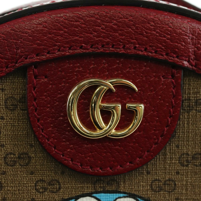 【日本直送】GUCCI Micro GG Supreme Doraemon x Fujiko-Pro 包 PVC 米色 625216 正品 BAZ631SM-17