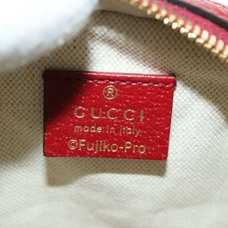 【日本直送】GUCCI Micro GG Supreme Doraemon x Fujiko-Pro 包 PVC 米色 625216 正品 BAZ631SM-18