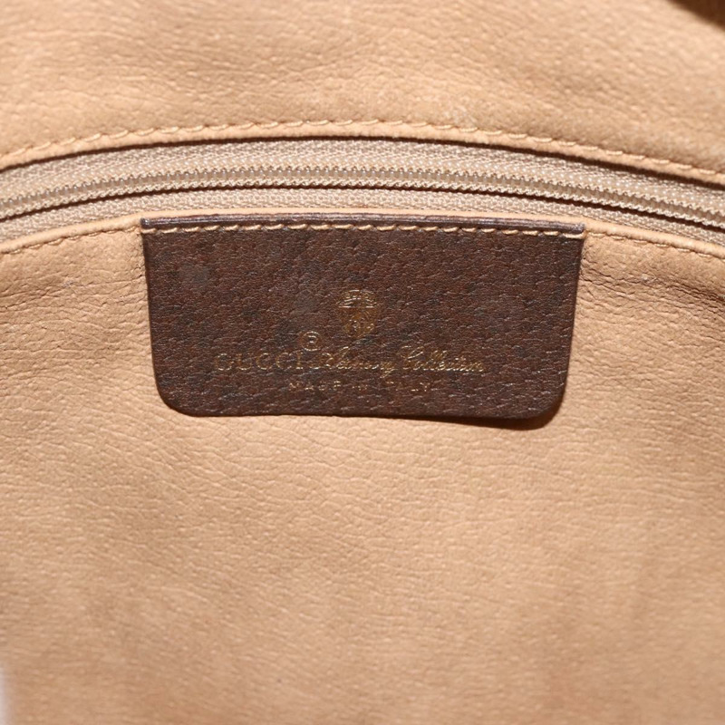 【日本直送】GUCCI GG Supreme Web Sherry Line 手提包 PVC 米色 金色 56 02 088 正品 174325A-17