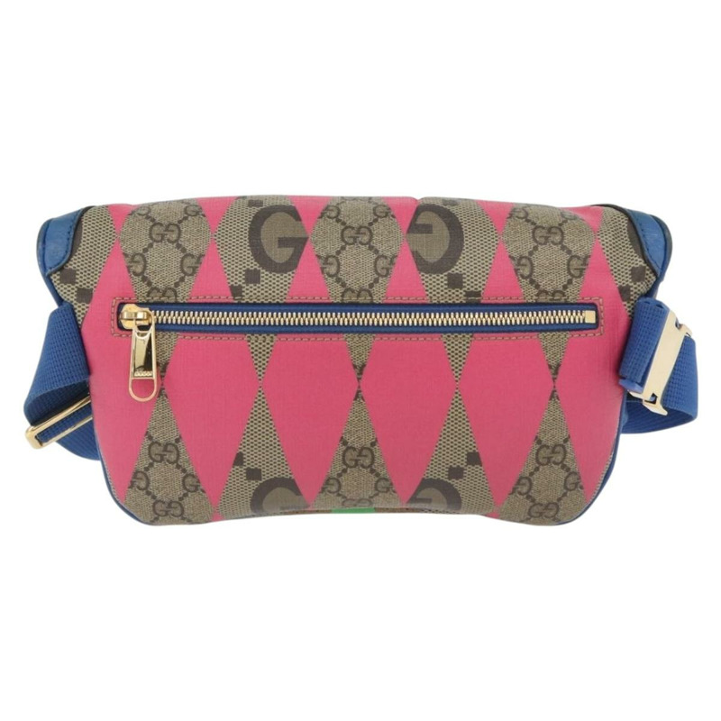【日本直送】GUCCI GG Supreme 腰包 PVC 多色金色 733240 正品 167180A-1