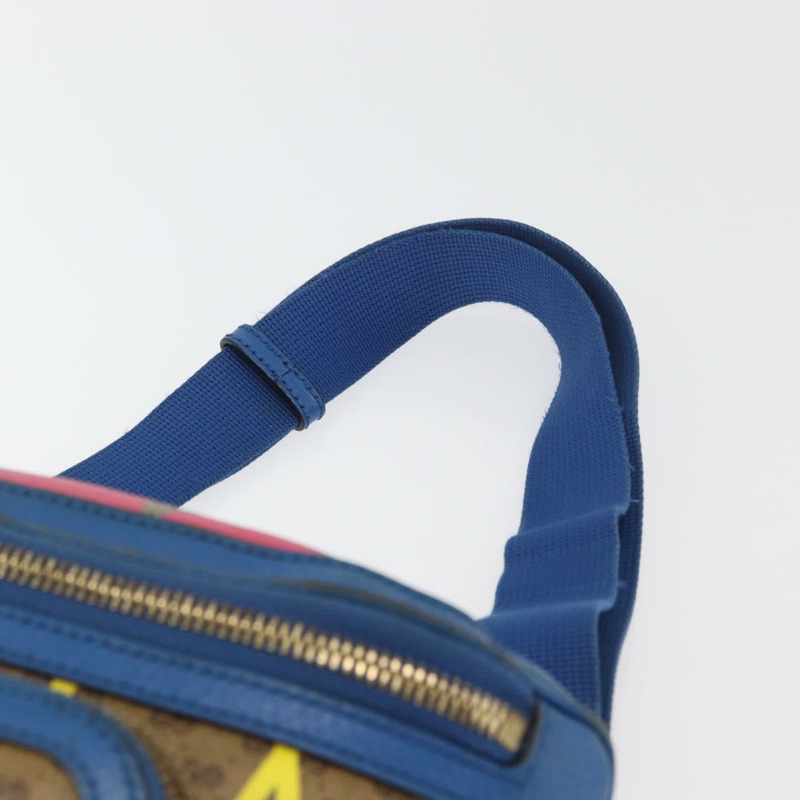 【日本直送】GUCCI GG Supreme 腰包 PVC 多色金色 733240 正品 167180A-7