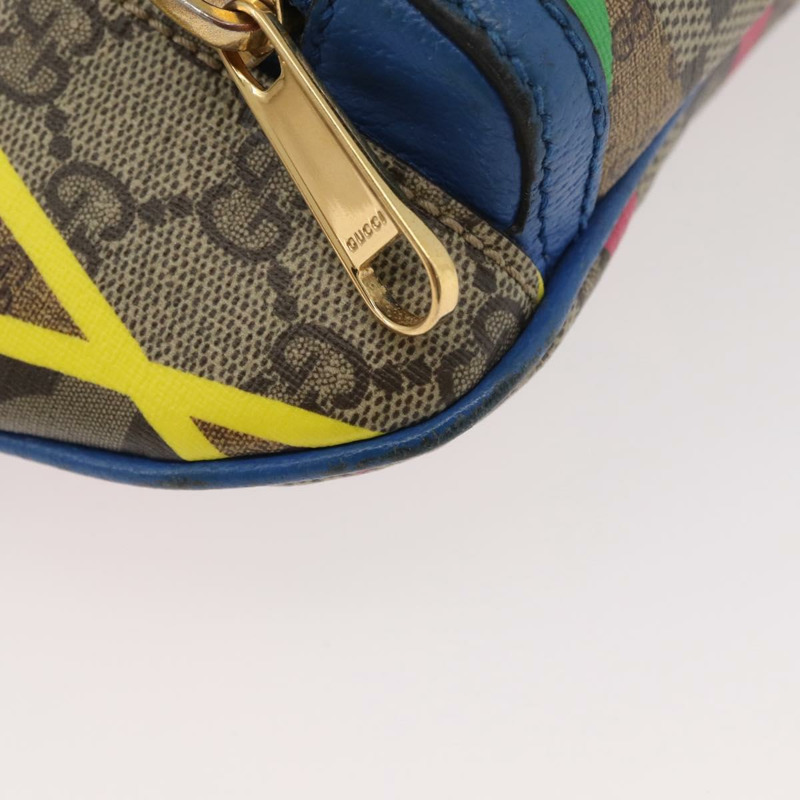 【日本直送】GUCCI GG Supreme 腰包 PVC 多色金色 733240 正品 167180A-8