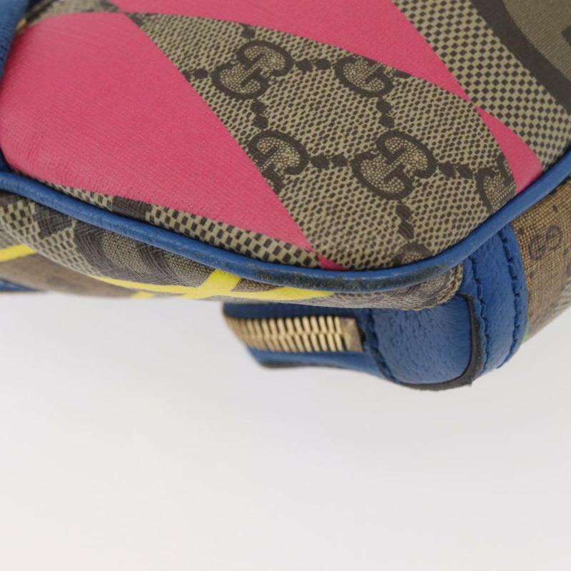 【日本直送】GUCCI GG Supreme 腰包 PVC 多色金色 733240 正品 167180A-14