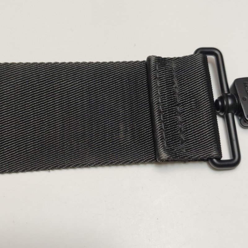 Louis Vuitton (LV)Saumur雙子星牛皮老花皮帶 扣斜背包單肩包晶片款-11