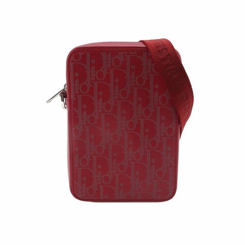 Dior World Tour牛皮Oblique印花斜背包