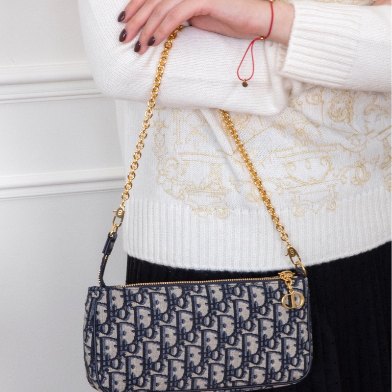 Dior迪奥 30 Montaigne 老花链条包-4