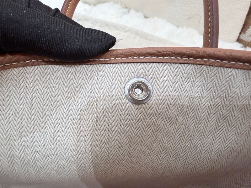Hermes/ Garden Party mini/ 金棕/ K刻-15