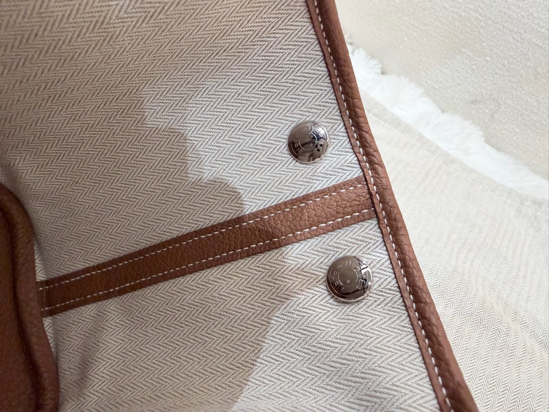 Hermes/ Garden Party mini/ 金棕/ K刻-16