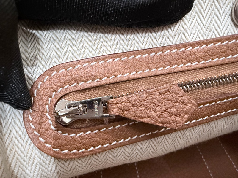 Hermes/ Garden Party mini/ 金棕/ K刻-18