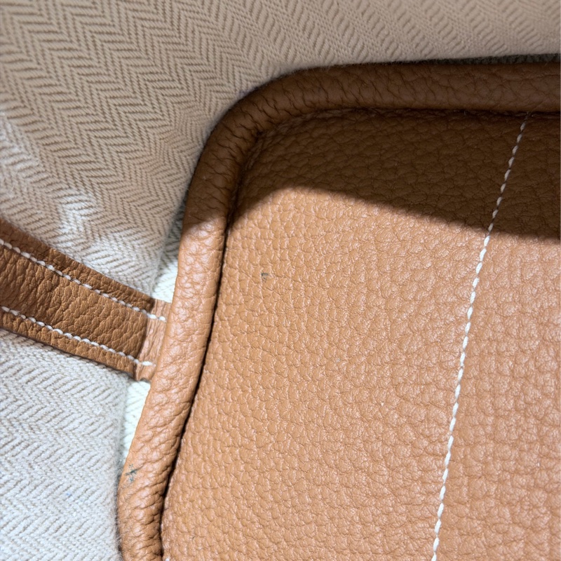 Hermes/ Garden Party mini/ 金棕/ K刻-22