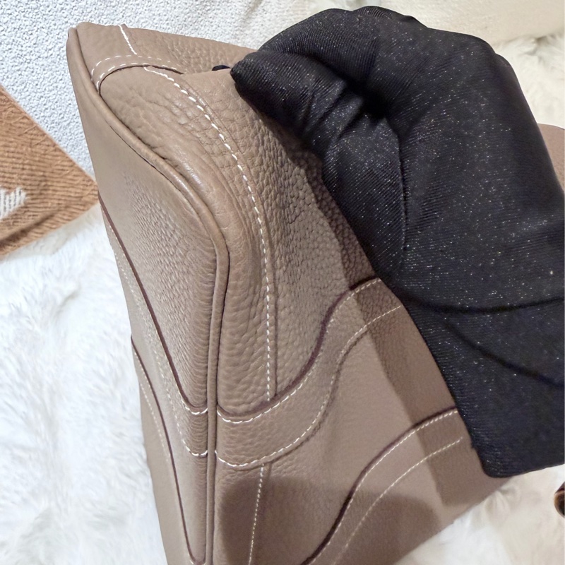 Hermes/ Garden Party 30/ 大象灰/ U刻-9