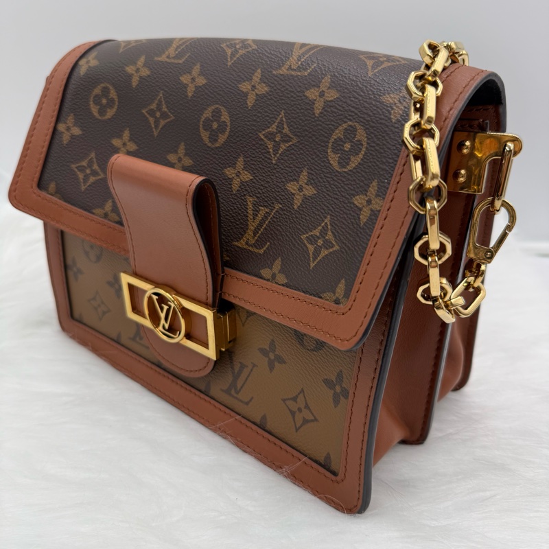 LV 晶片款 達芙妮中號 整體92新-2