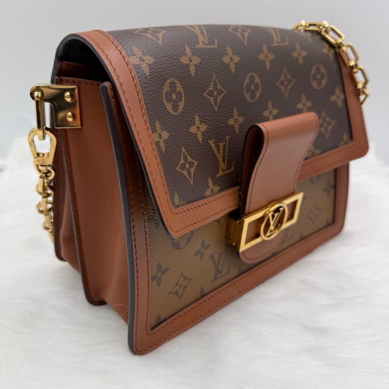 LV 晶片款 達芙妮中號 整體92新-3