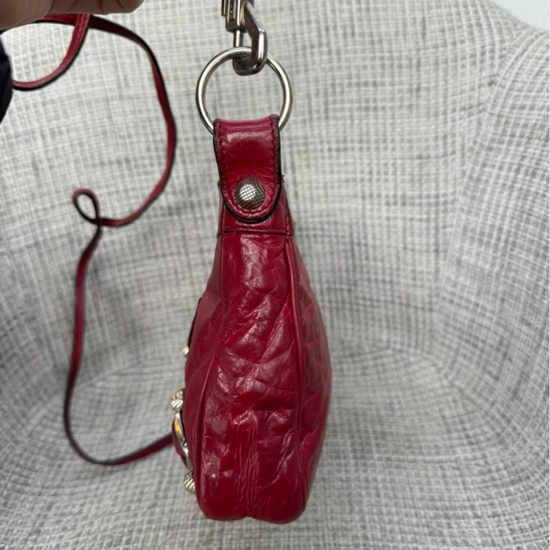 【夏日甜酷❤️全網獨有✨】Balenciaga 巴黎世家 Giant Hip Messenger 單肩｜斜背｜機車包｜迷你包-6