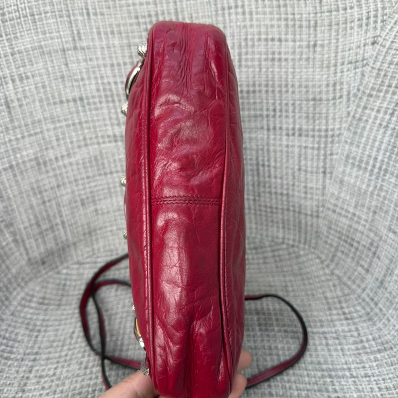 【夏日甜酷❤️全網獨有✨】Balenciaga 巴黎世家 Giant Hip Messenger 單肩｜斜背｜機車包｜迷你包-7